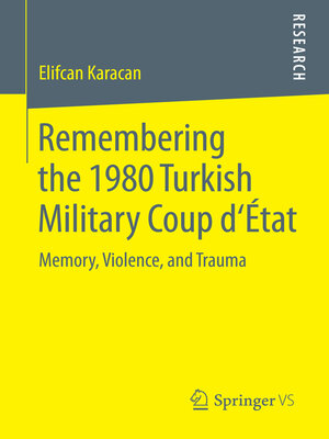 cover image of Remembering the 1980 Turkish Military Coup d'État